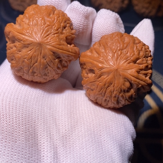 文玩核桃把件38铁锤