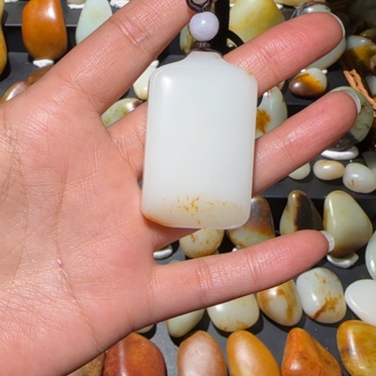 和田玉挂件未镶嵌