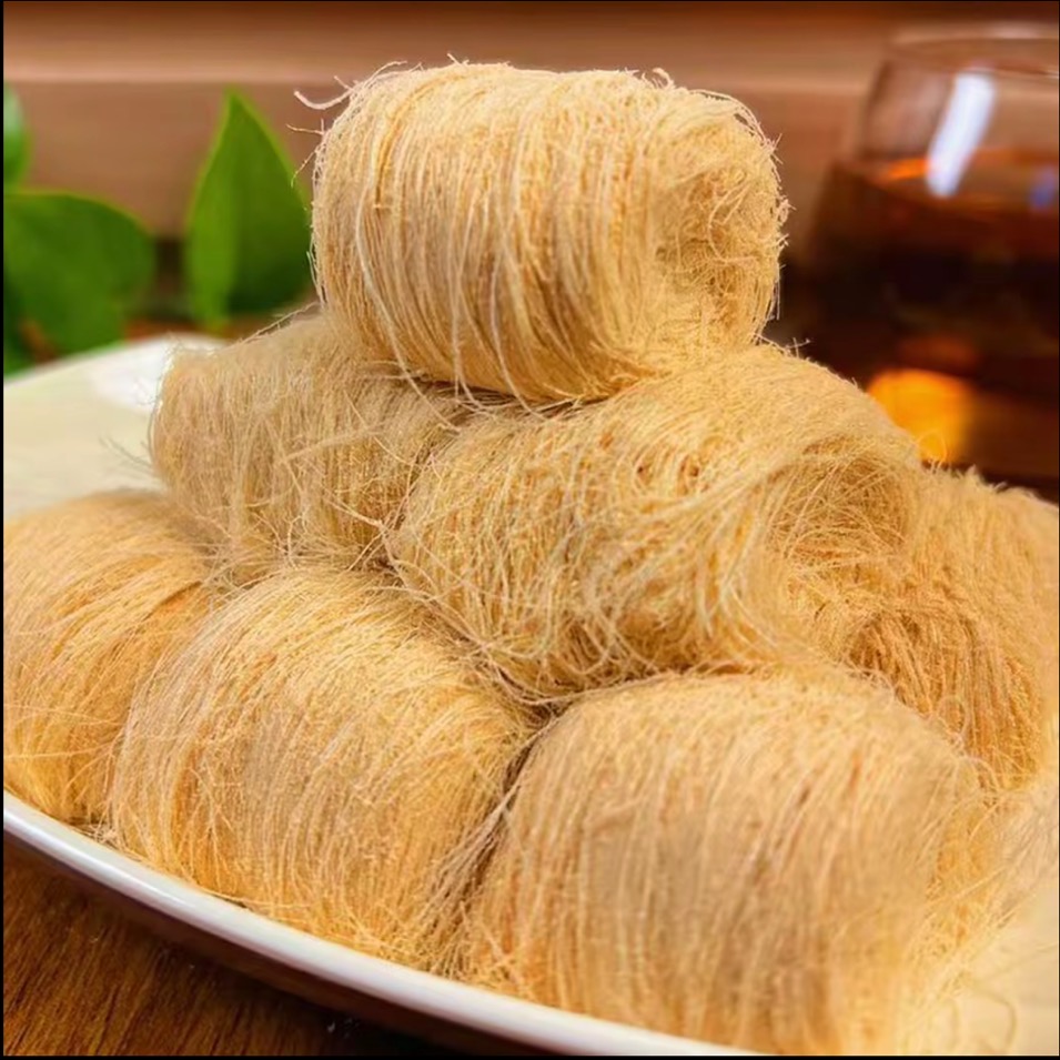 非遗美食手工制作龙须酥糖即食麦芽糖糕点中式点心龙须糖盒/零食