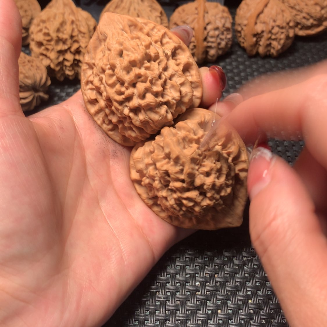 【闪购商品】文玩核桃吊坠官帽