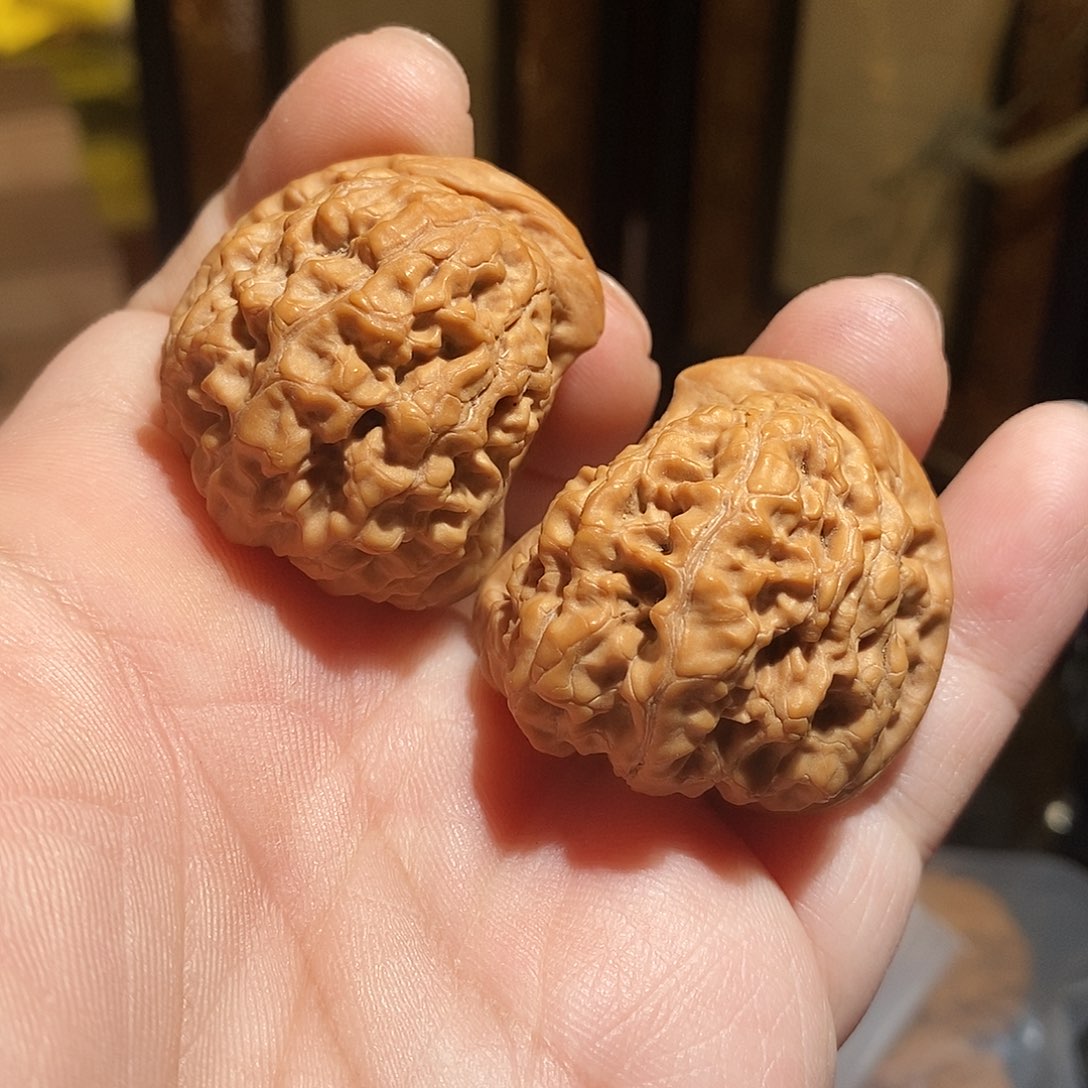 文玩核桃把件38王勇座山雕全品