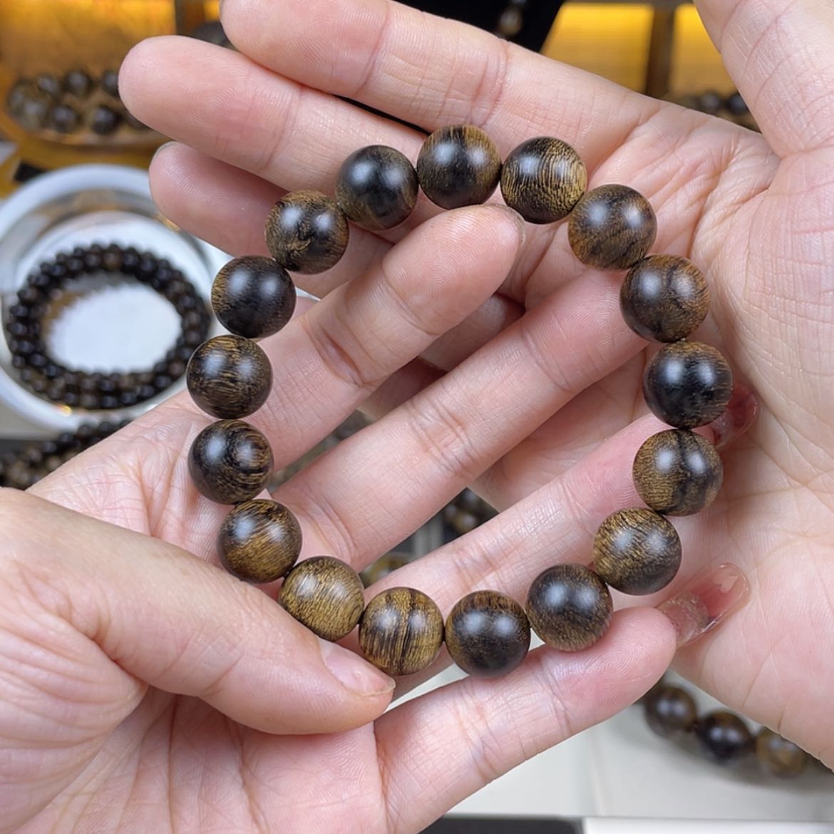 【闪购商品】沉香手串白*生越南沉香