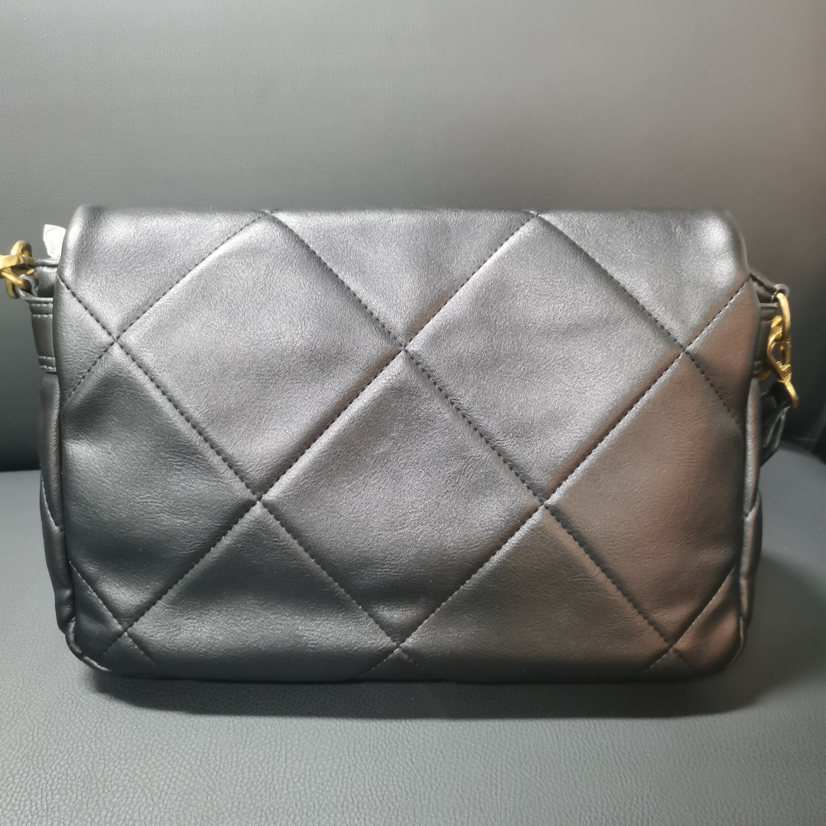 手工打造女士包手拎斜跨C10948黑色32cm萌 自