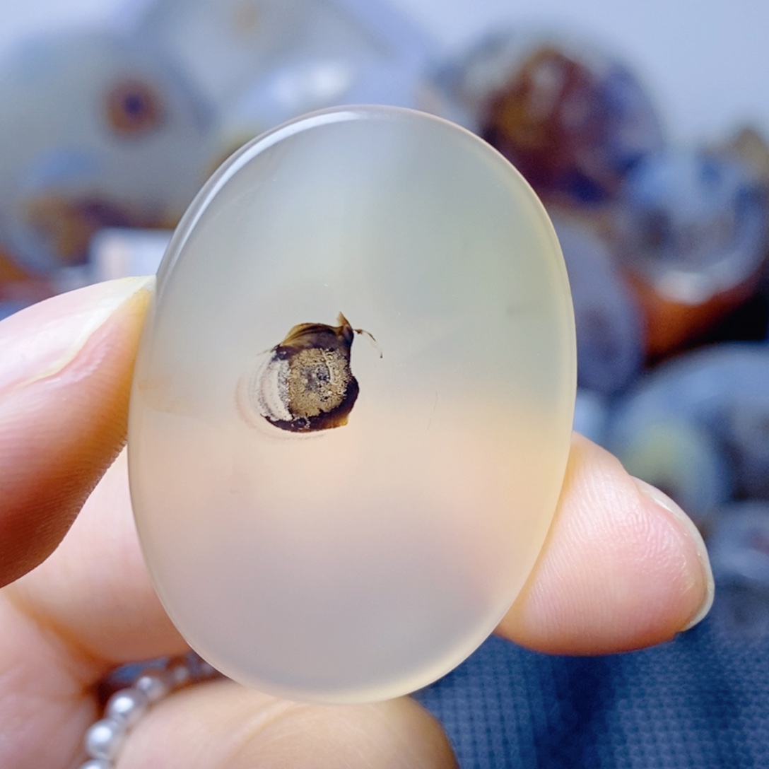 海***洋玛瑙/玉髓未镶嵌珠宝奇石