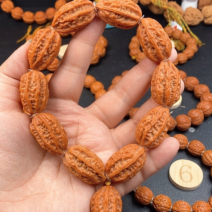 文玩核桃手串瓜条手持