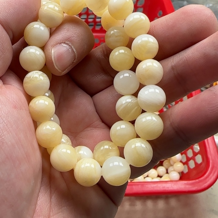 白玉菩提吊坠黄色4877