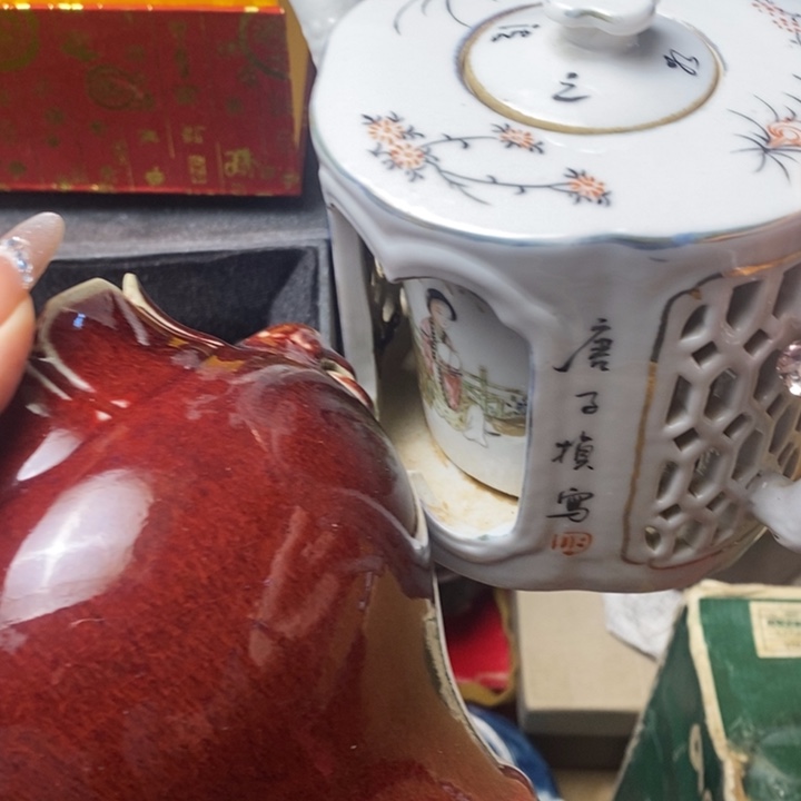 晚***风瓷片如图所示所拍即所得