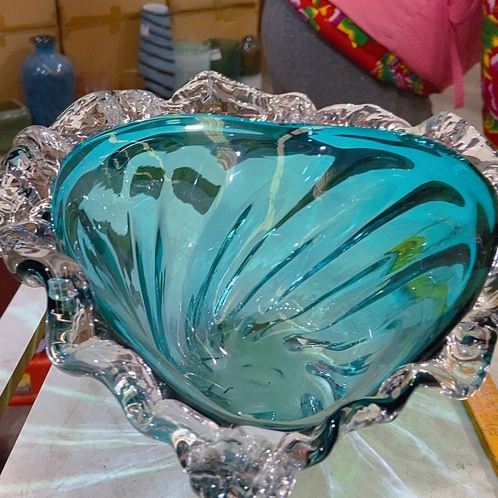 琉璃琉璃花瓶高15口38