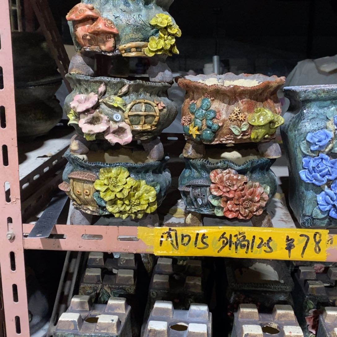 红陶郭*姐青藤花器多肉花盆