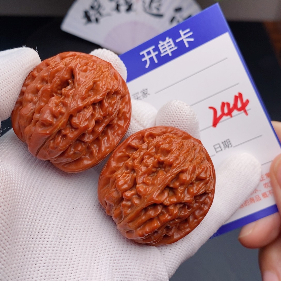 把件文玩核桃40楼子244