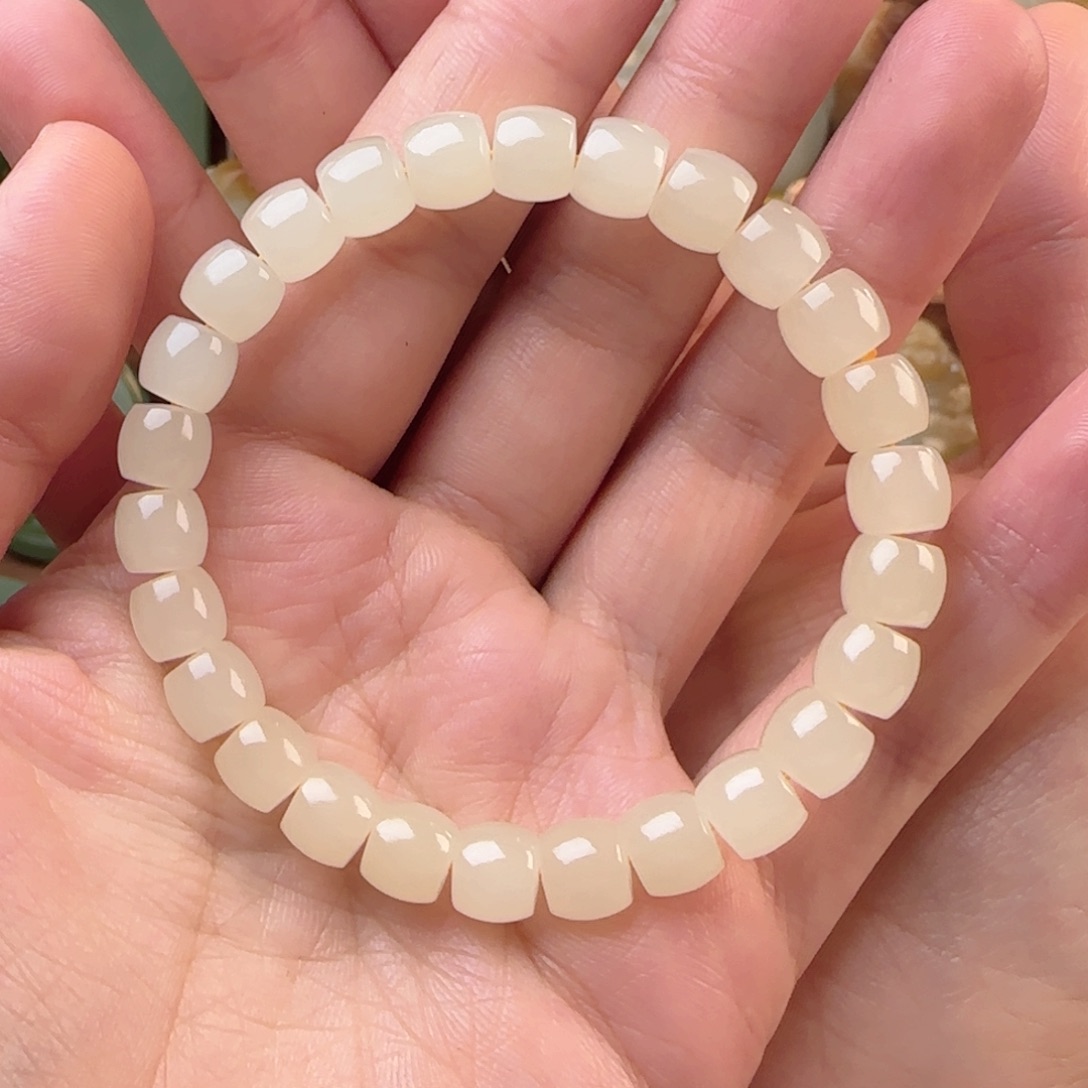 和田玉手链未镶嵌