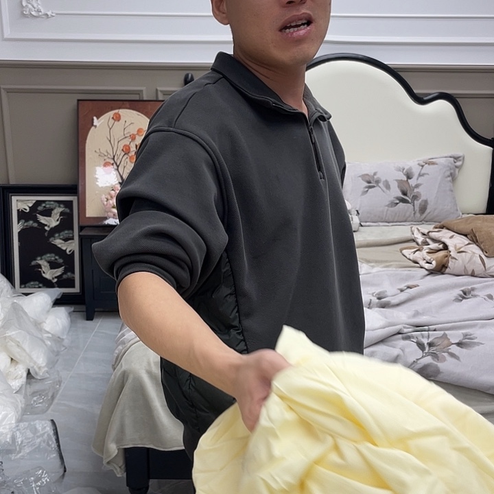 过***烟棉全棉棉全棉048标准四件套床笠1.5