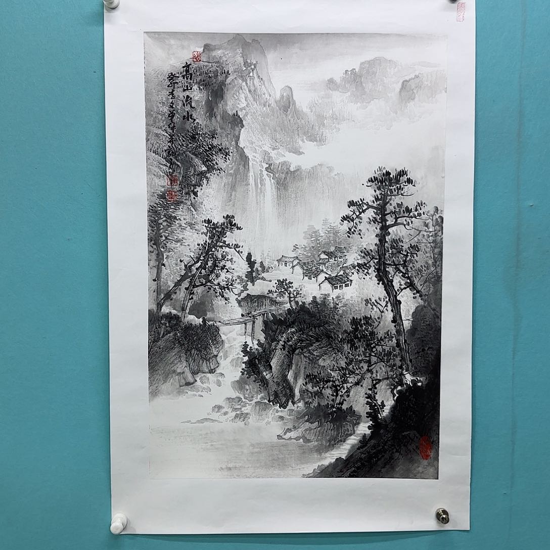 国画国画艺术纯手绘作品