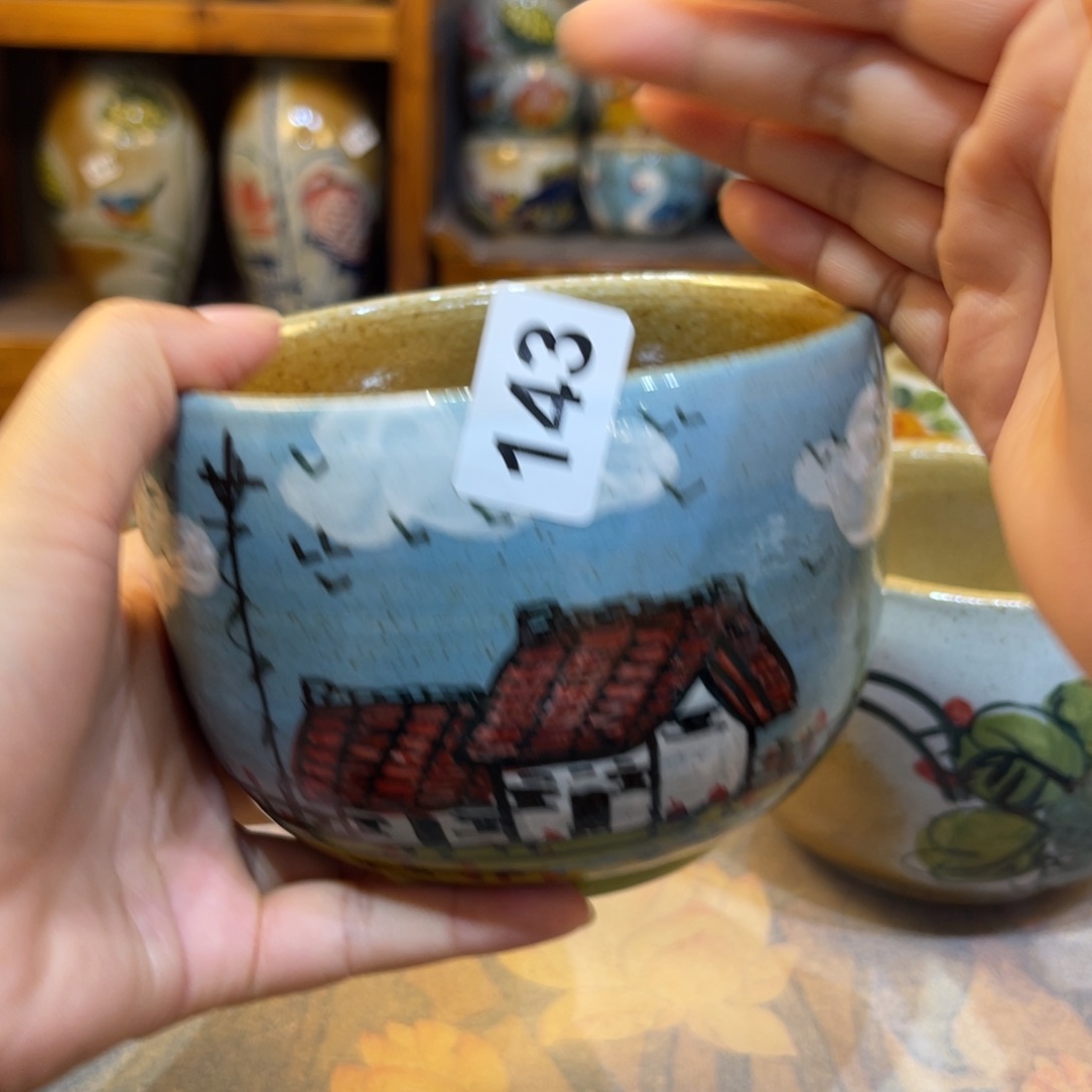 H***.瓷片景德镇手工制作微瑕