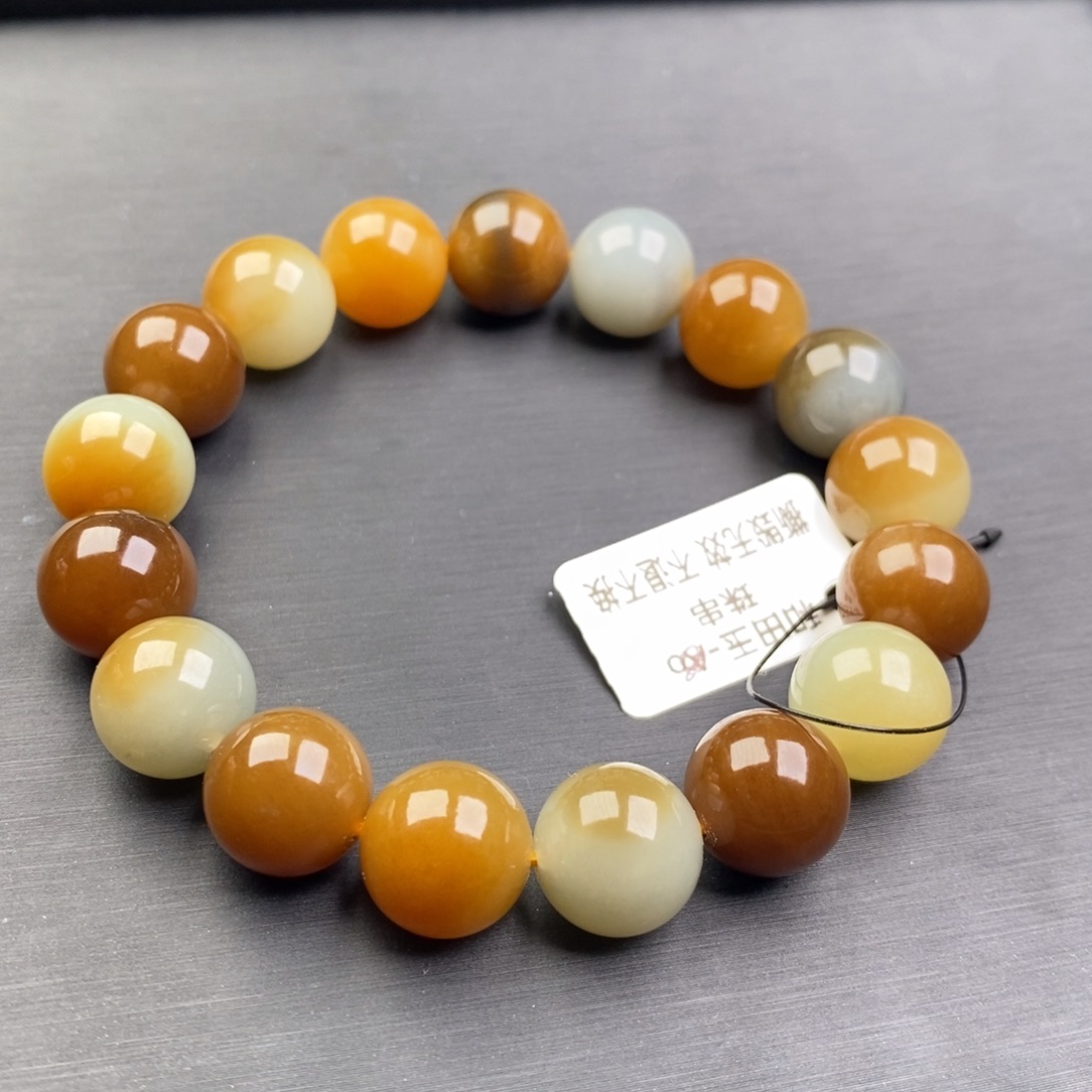 和田玉未镶嵌手串