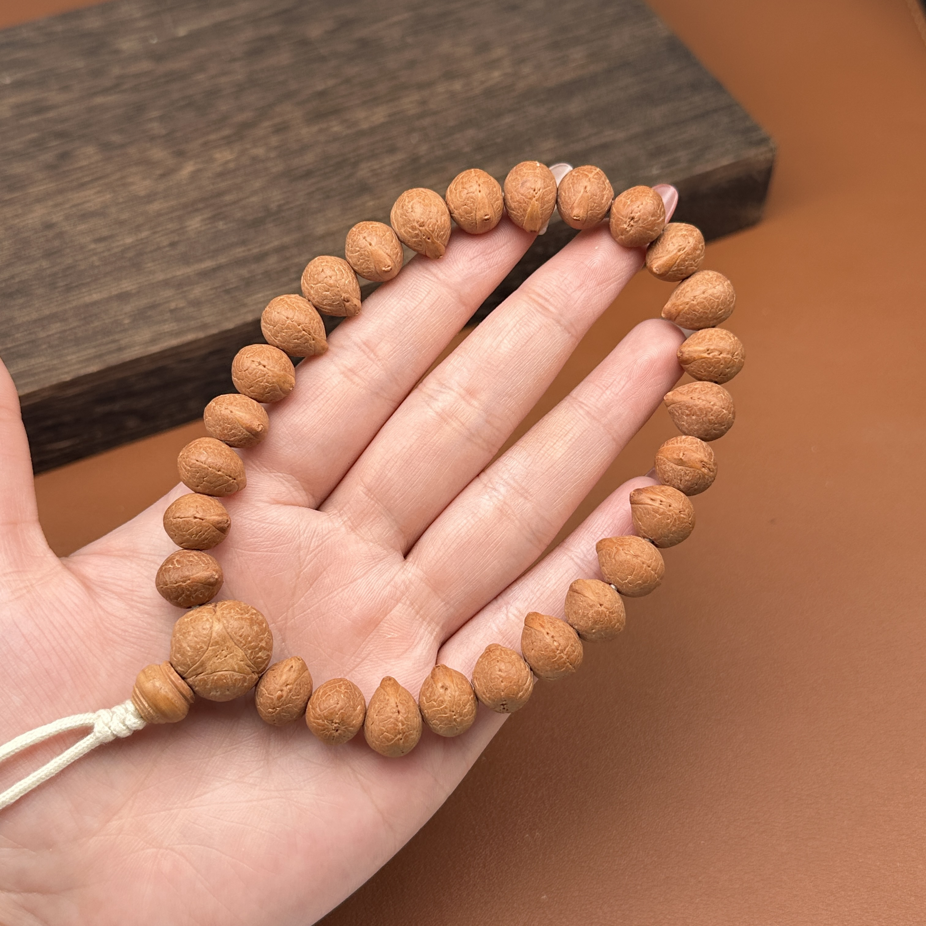 尼泊尔凤眼菩提11.5飞鱼矮桩手持