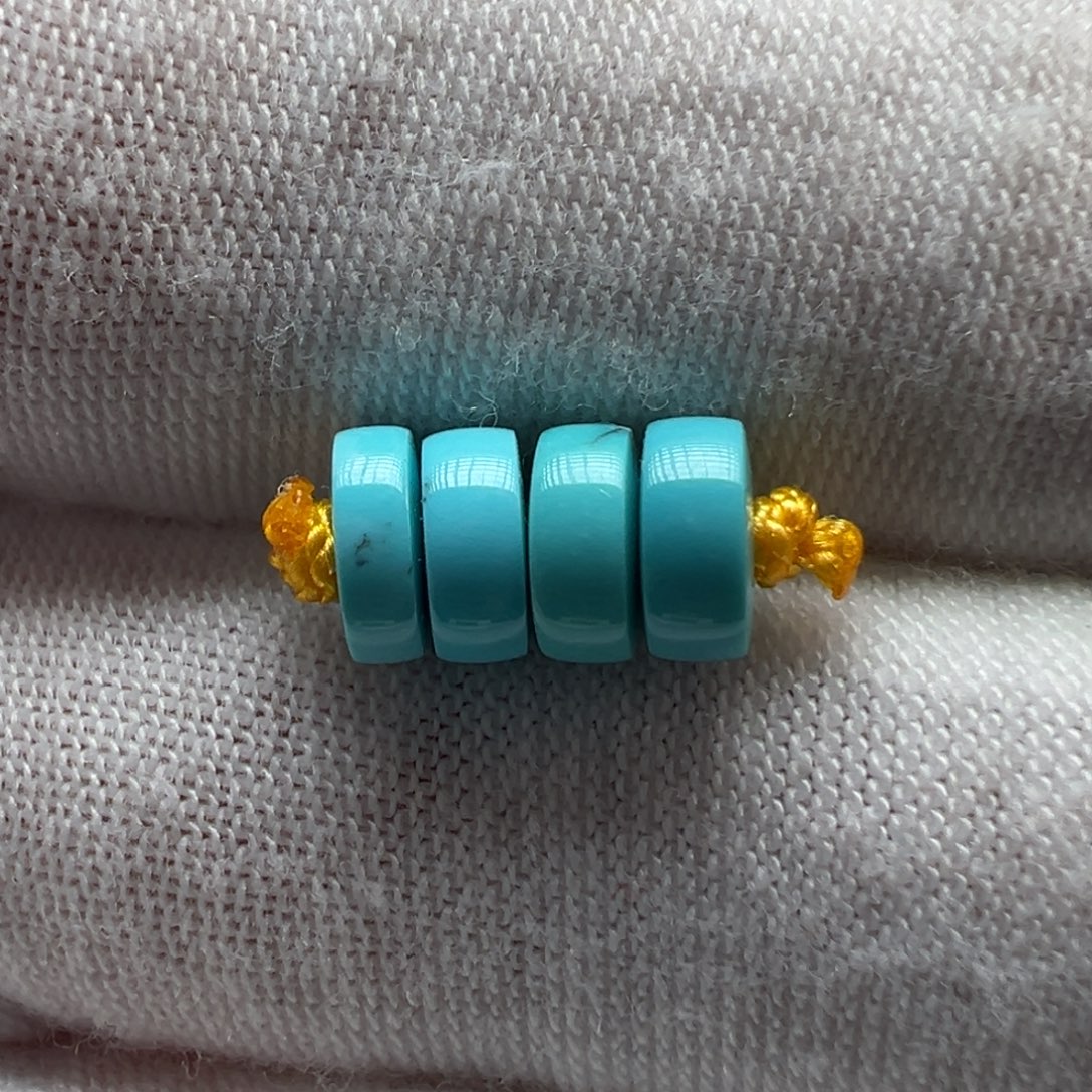 绿松石未镶嵌配饰6*2.4mm