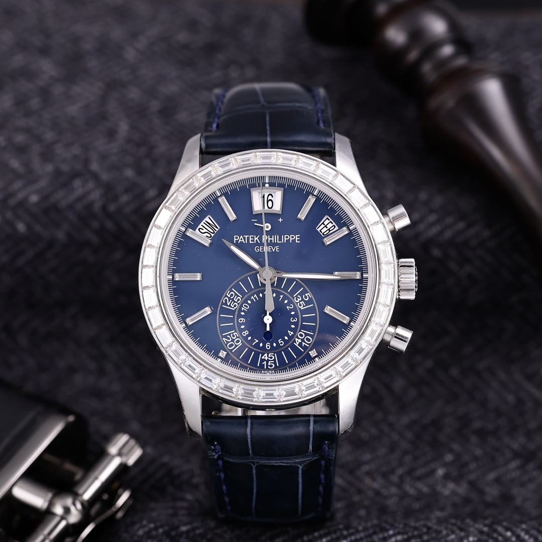 95新 Patek Philippe/百达翡丽 5961P pt950铂金 2021年1月保卡