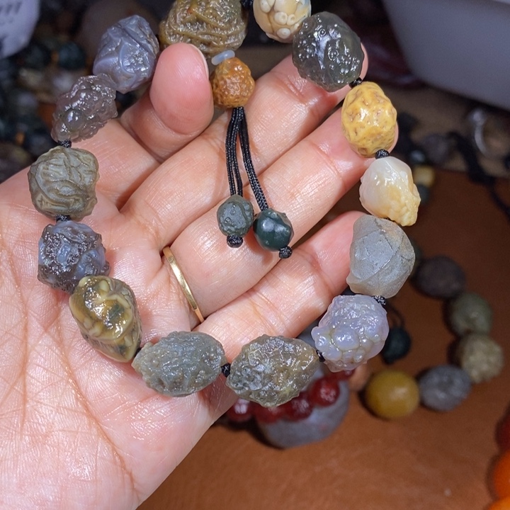 玛瑙/玉髓珠宝半成品未镶嵌