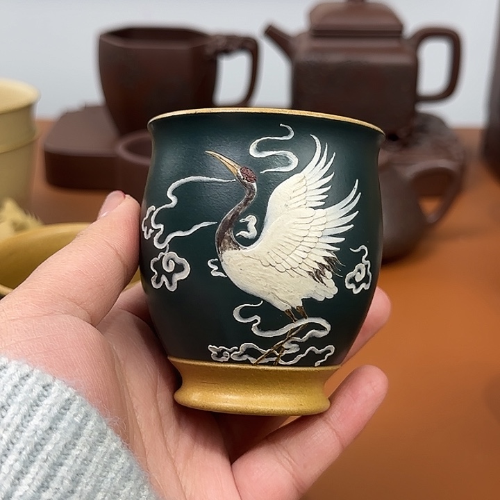 宜兴紫砂主人杯杯