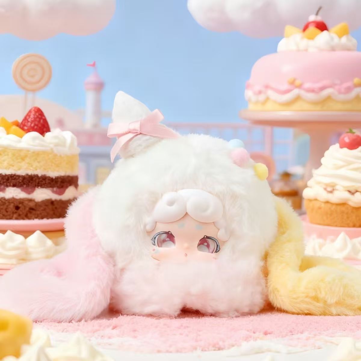 【平拆】晚安小兔三代绒绒冰系列毛绒潮玩女孩生日礼物