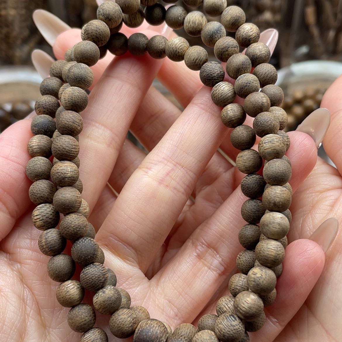 【闪购商品】沉香手串海南绿奇楠0.7/108沉水