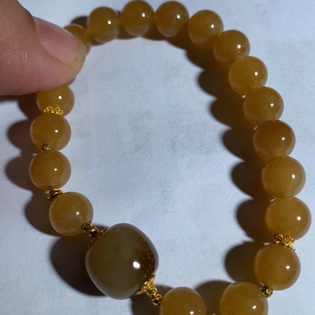 和田玉手链未镶嵌