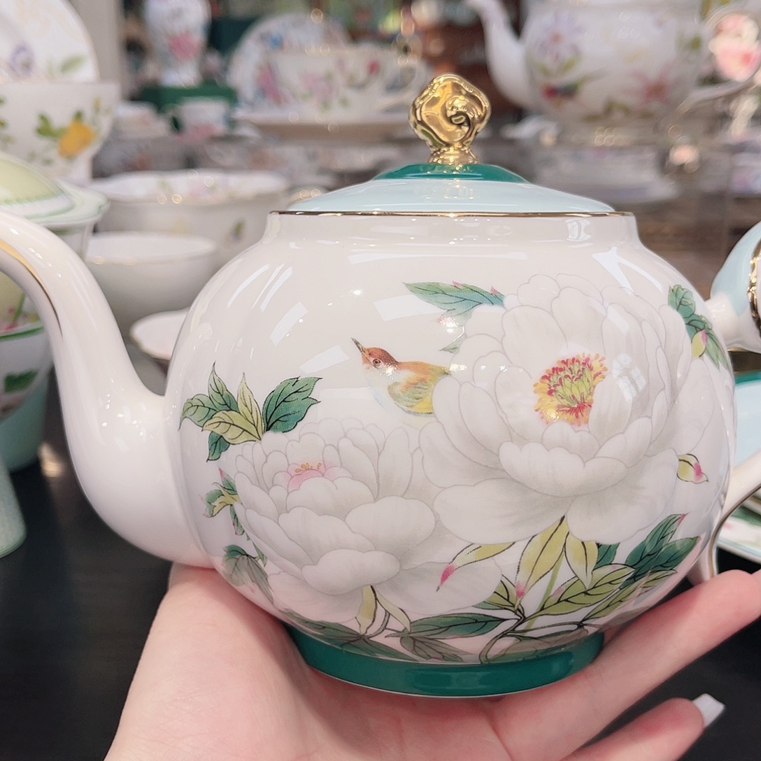 骨瓷茶壶—————————-