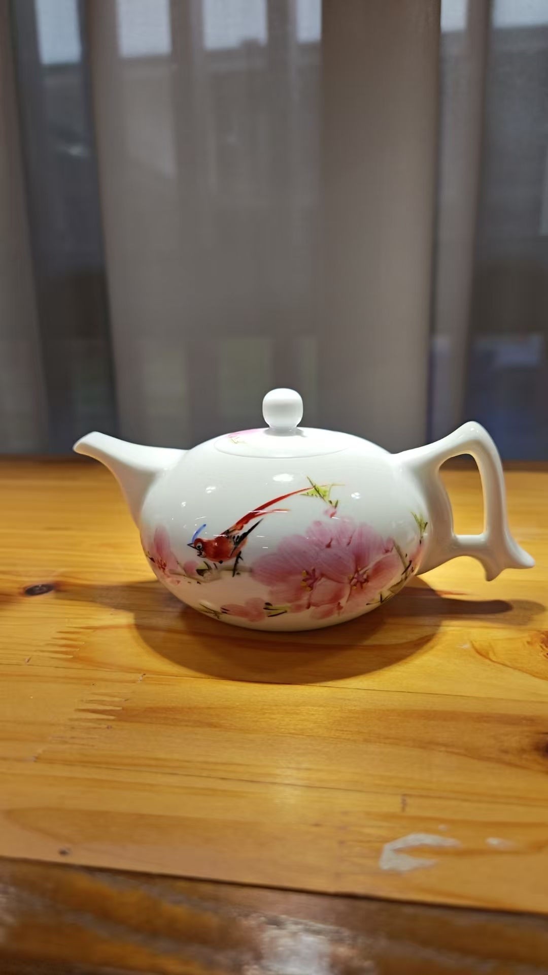 【景德镇】高温陶瓷，水点桃花