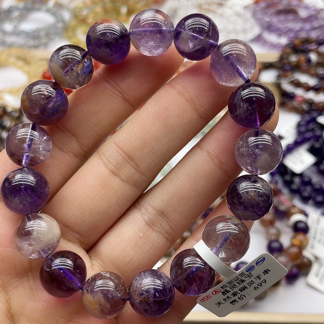 水晶手串未镶嵌水晶