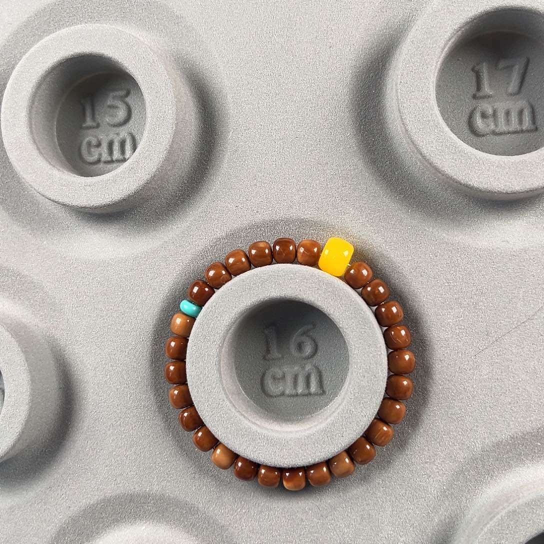 手串库克老型珠6*7mm少棕眼少棕