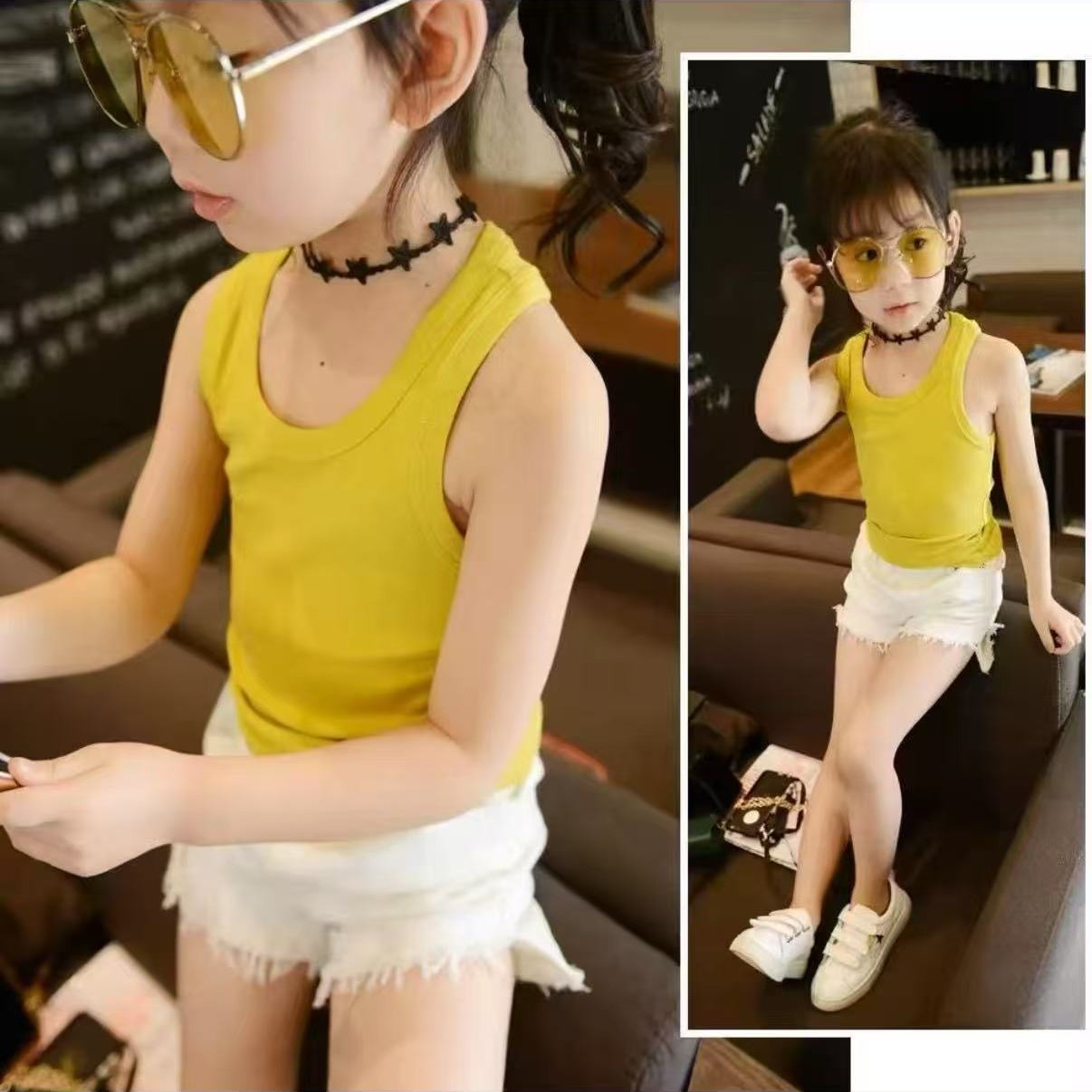 轩妈优选背心～大童兔M三合一