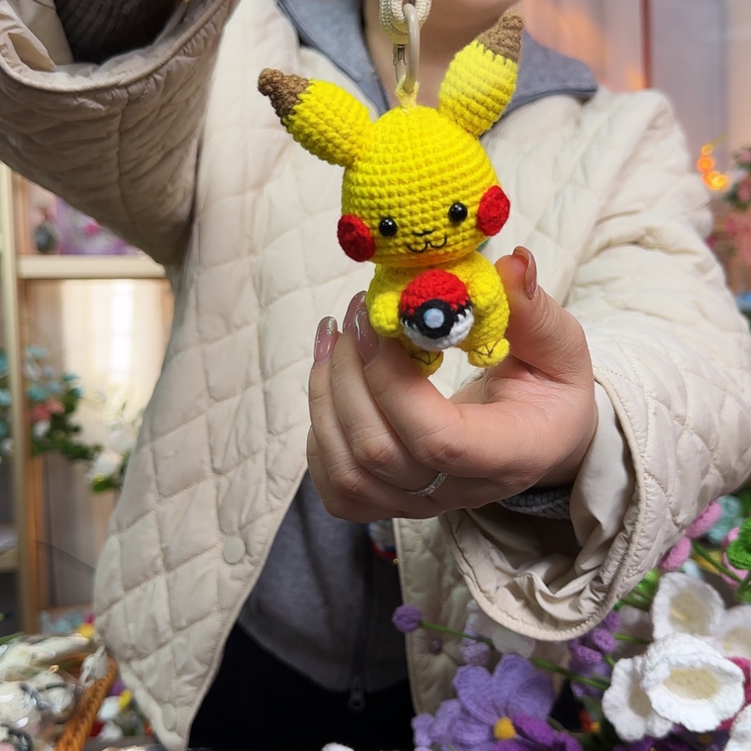 手工钩织设计挂件