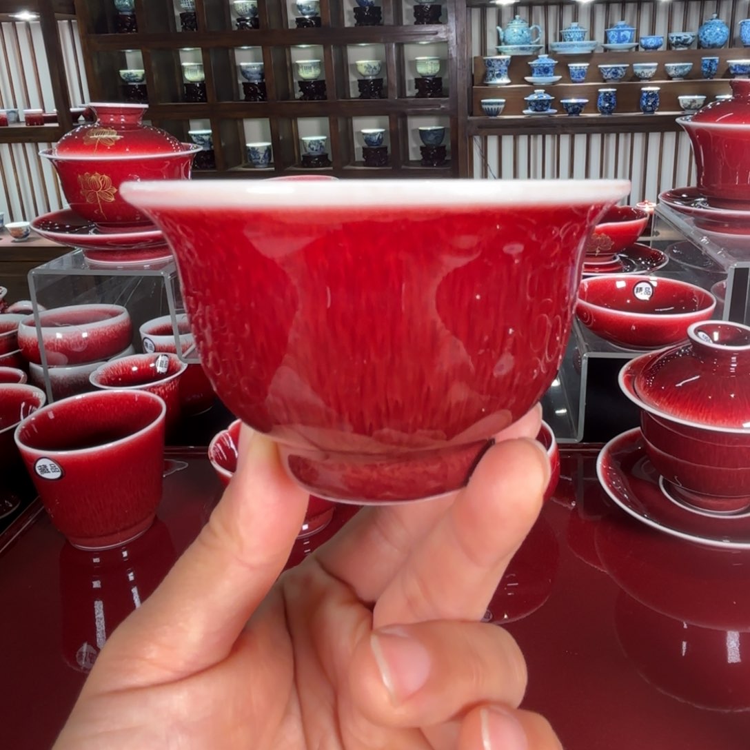 景德镇精品郎红大压手