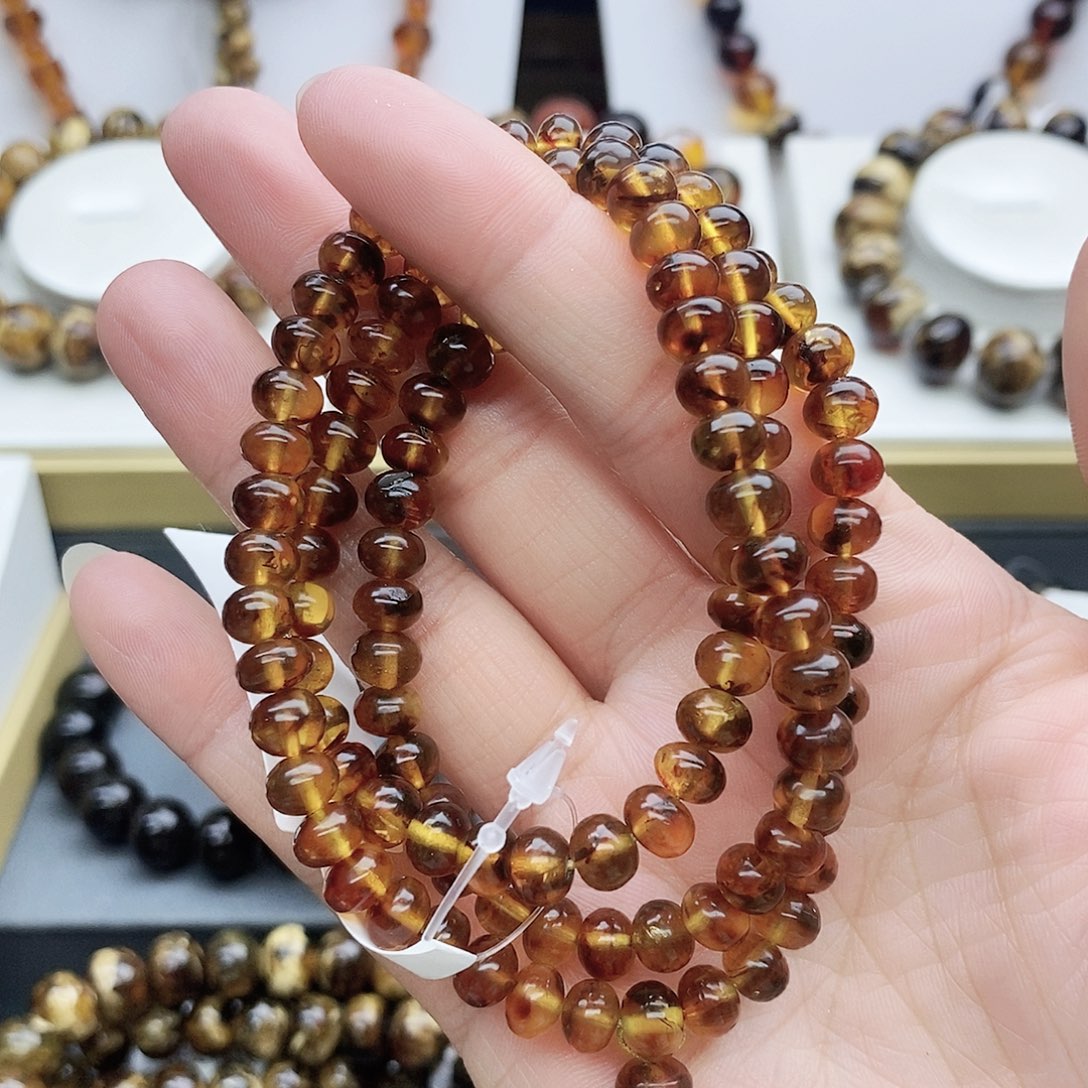 琥珀颈饰未镶嵌琥珀6