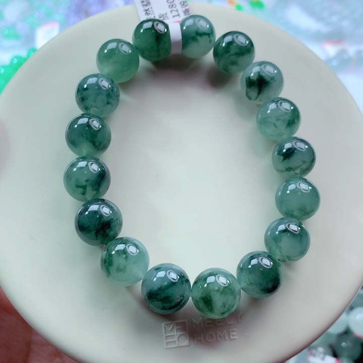 移***店翡翠未镶嵌手链卡12