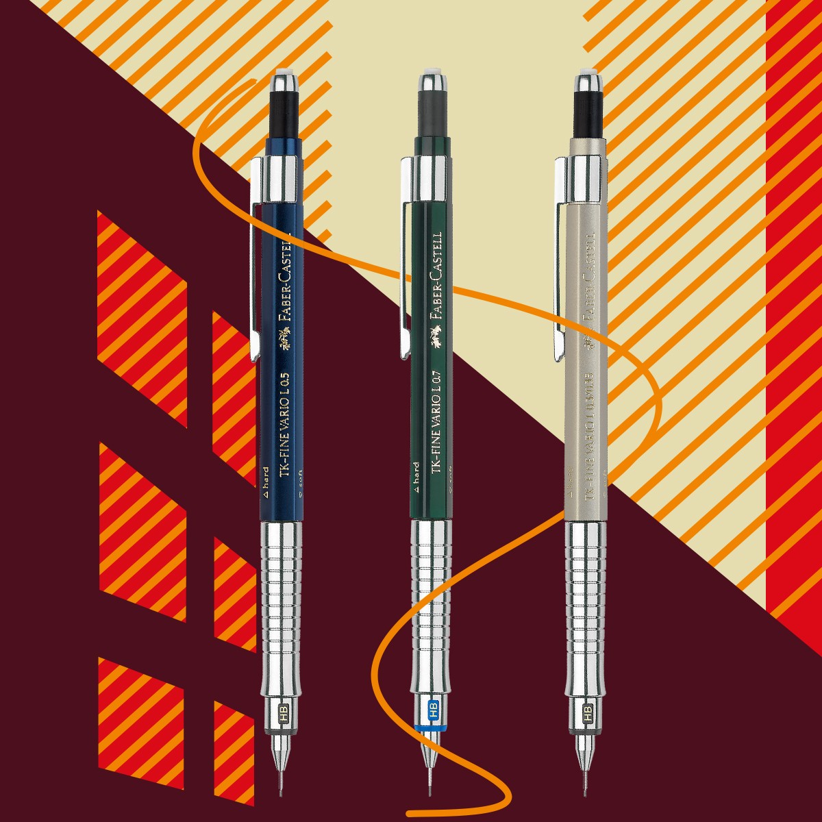 TK-FINE VARIO自动铅笔0.3/0.5/0.7/1.0德国进口活动低重心绘画