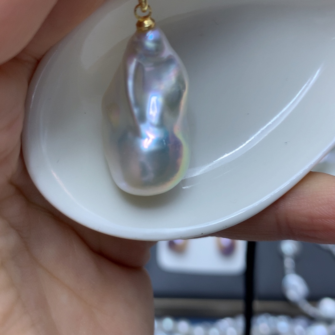 未镶嵌其他淡水珍珠