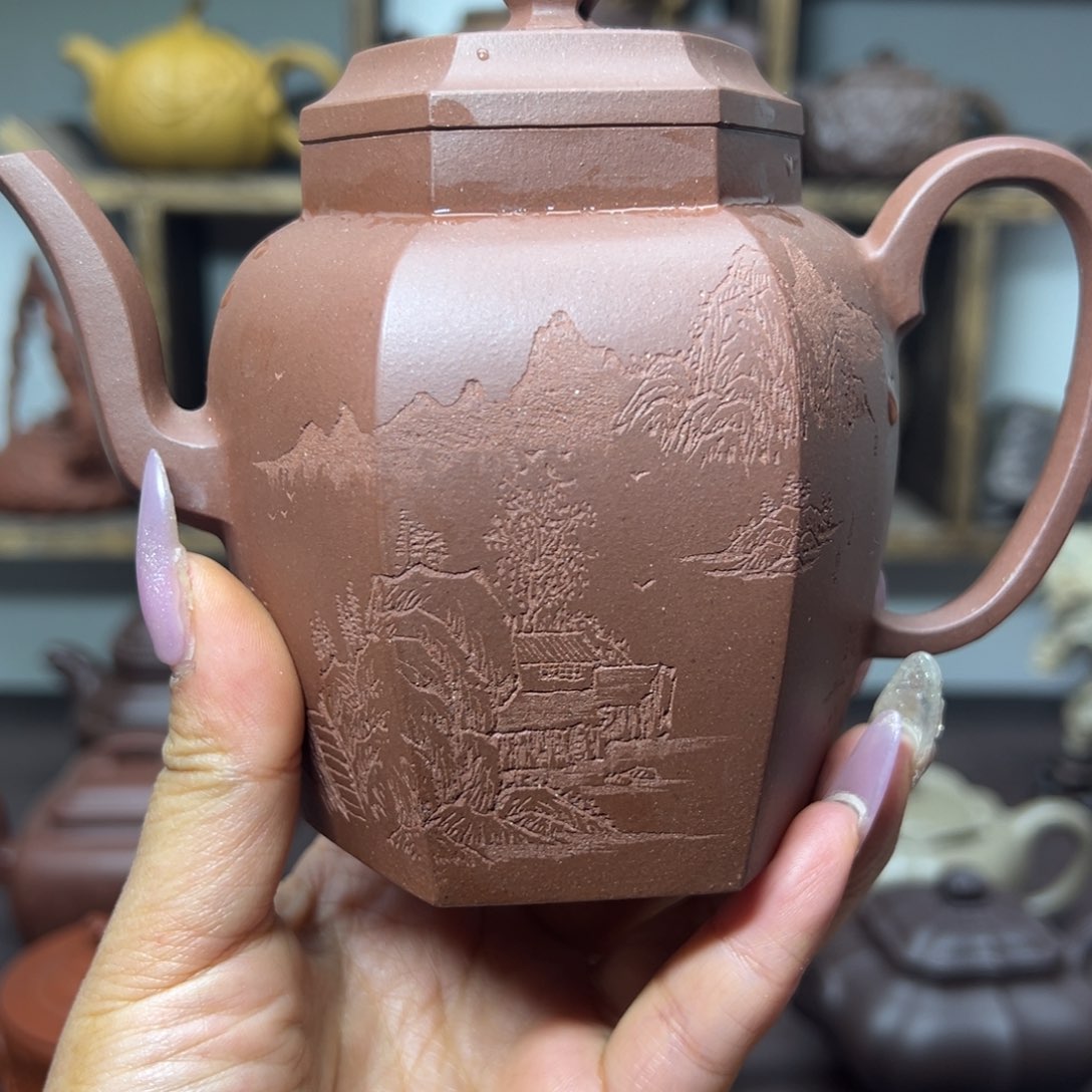 紫砂茶壶过*过紫砂壶等文物古迹