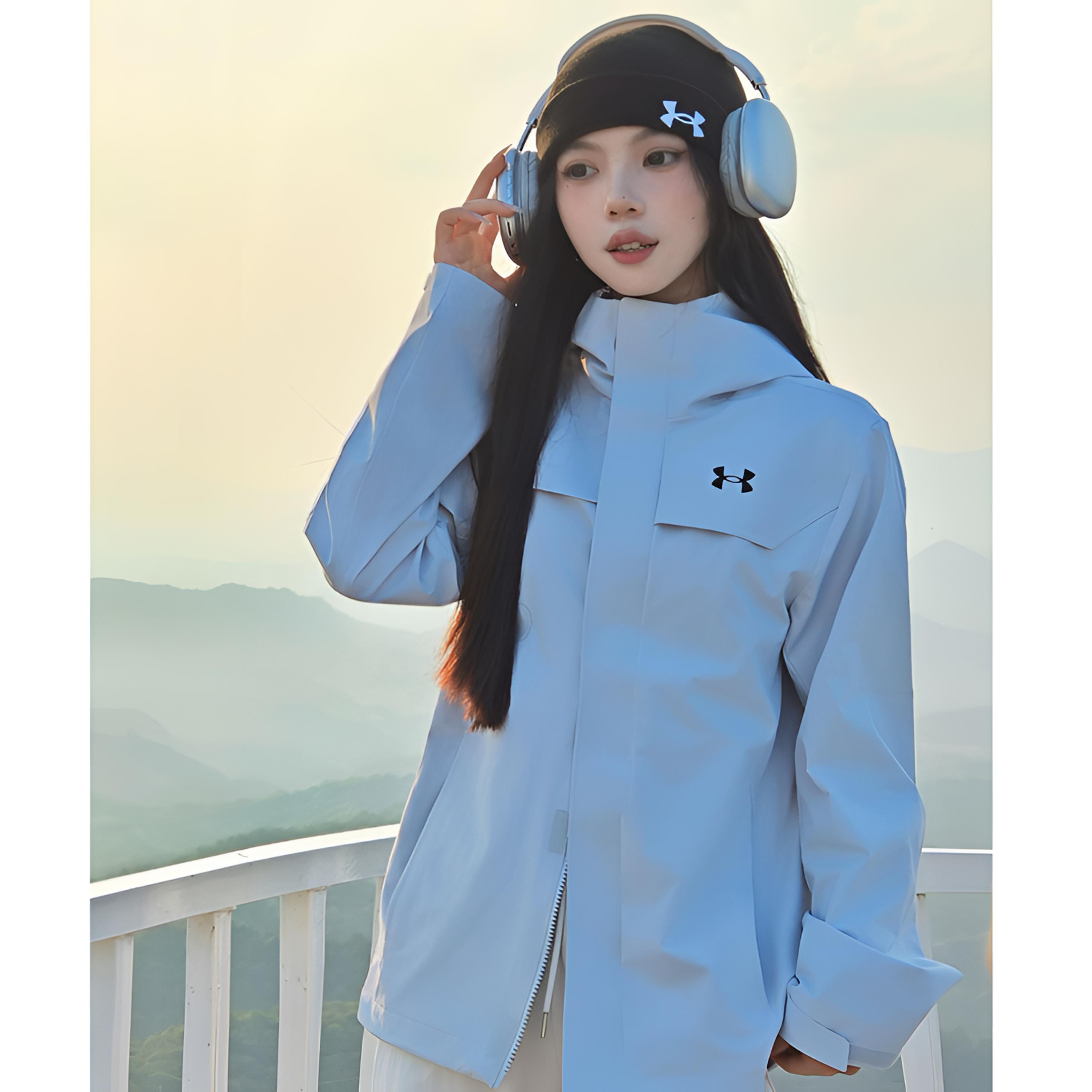 Under Armour/安德玛UA新款户外冲锋外套休闲防水衣254308850