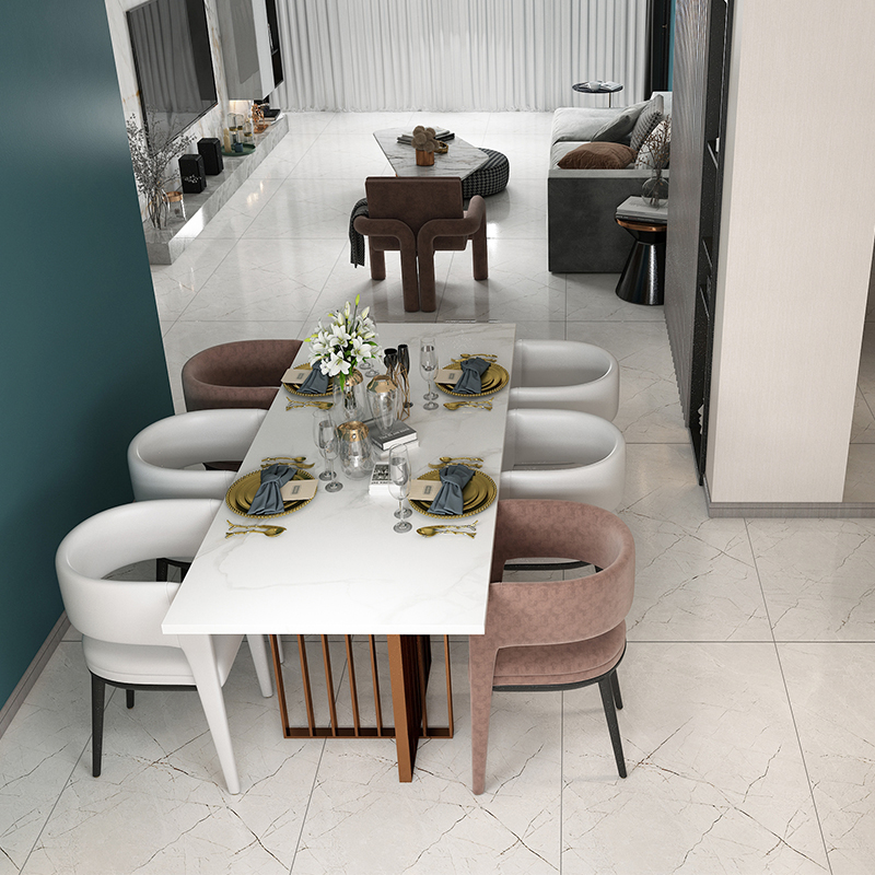 广东佛山1:1复刻釉大理石釉面砖轻奢客厅地砖现代简约地板砖