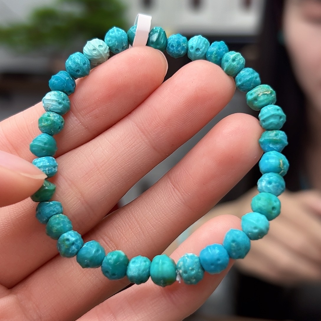 绿松石珠宝奇石未镶嵌