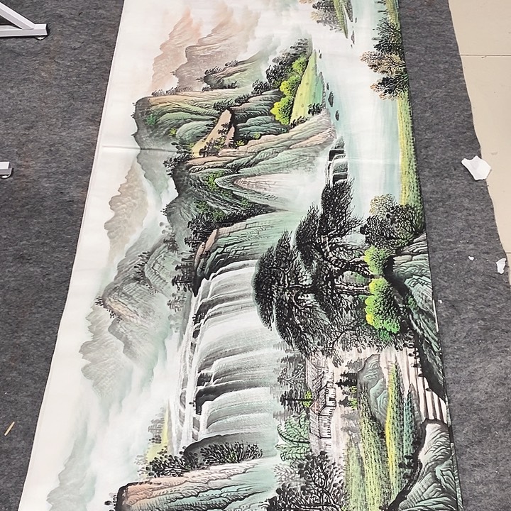 兰***面国画国画国画小六尺的