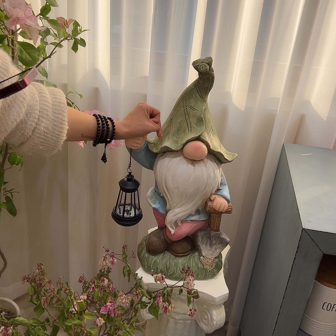 花园摆件红红火火