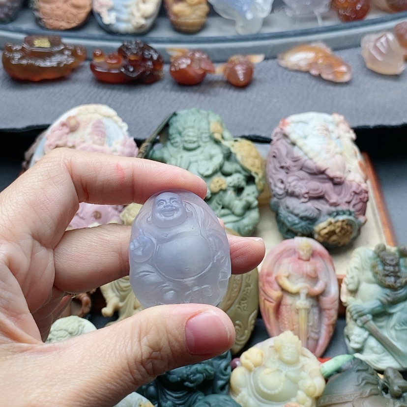 【闪购商品】未镶嵌吊坠定制玛瑙