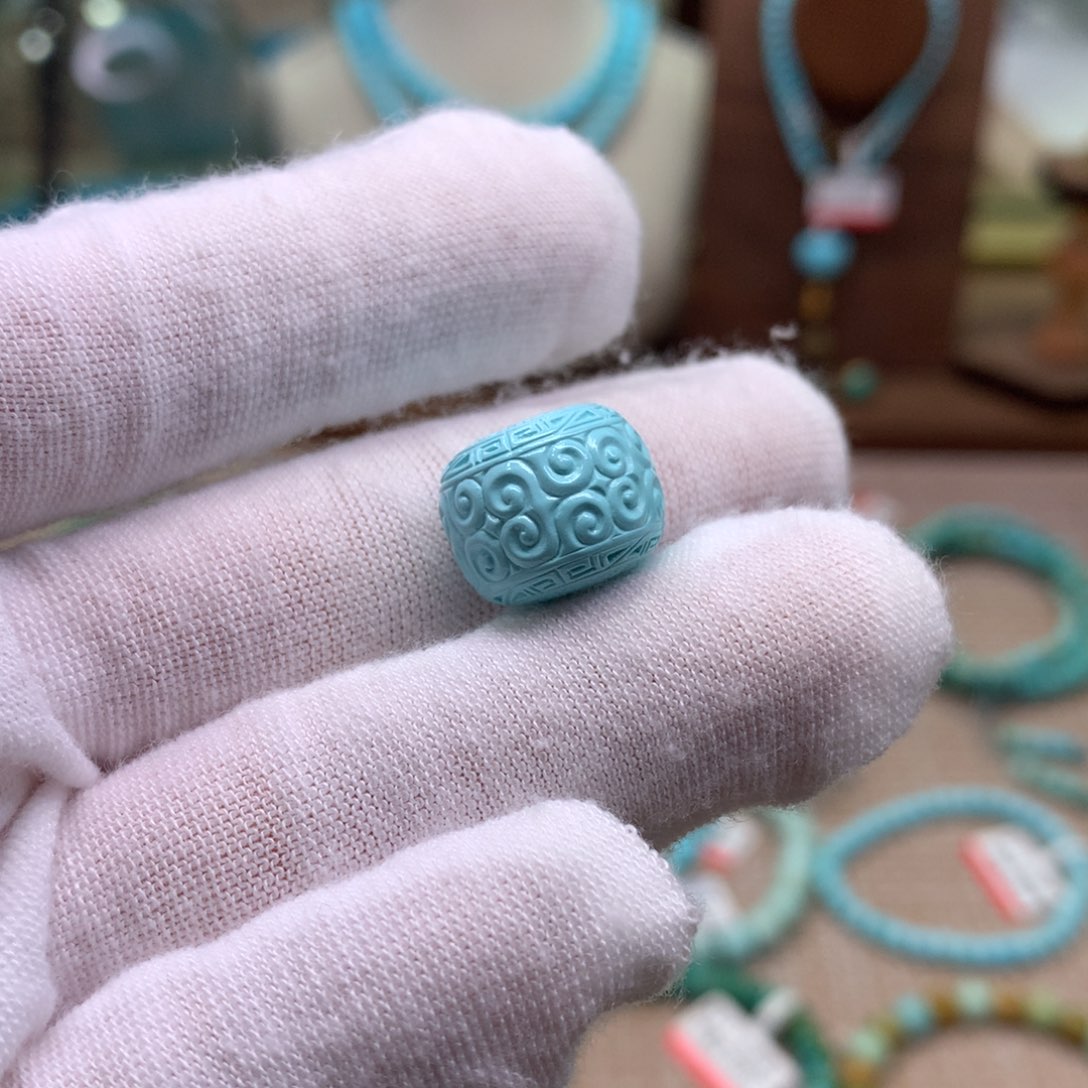 绿松石配饰未镶嵌?****.