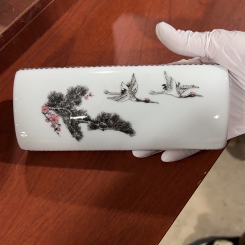 醴陵高温瓷釉下群力瓷文房