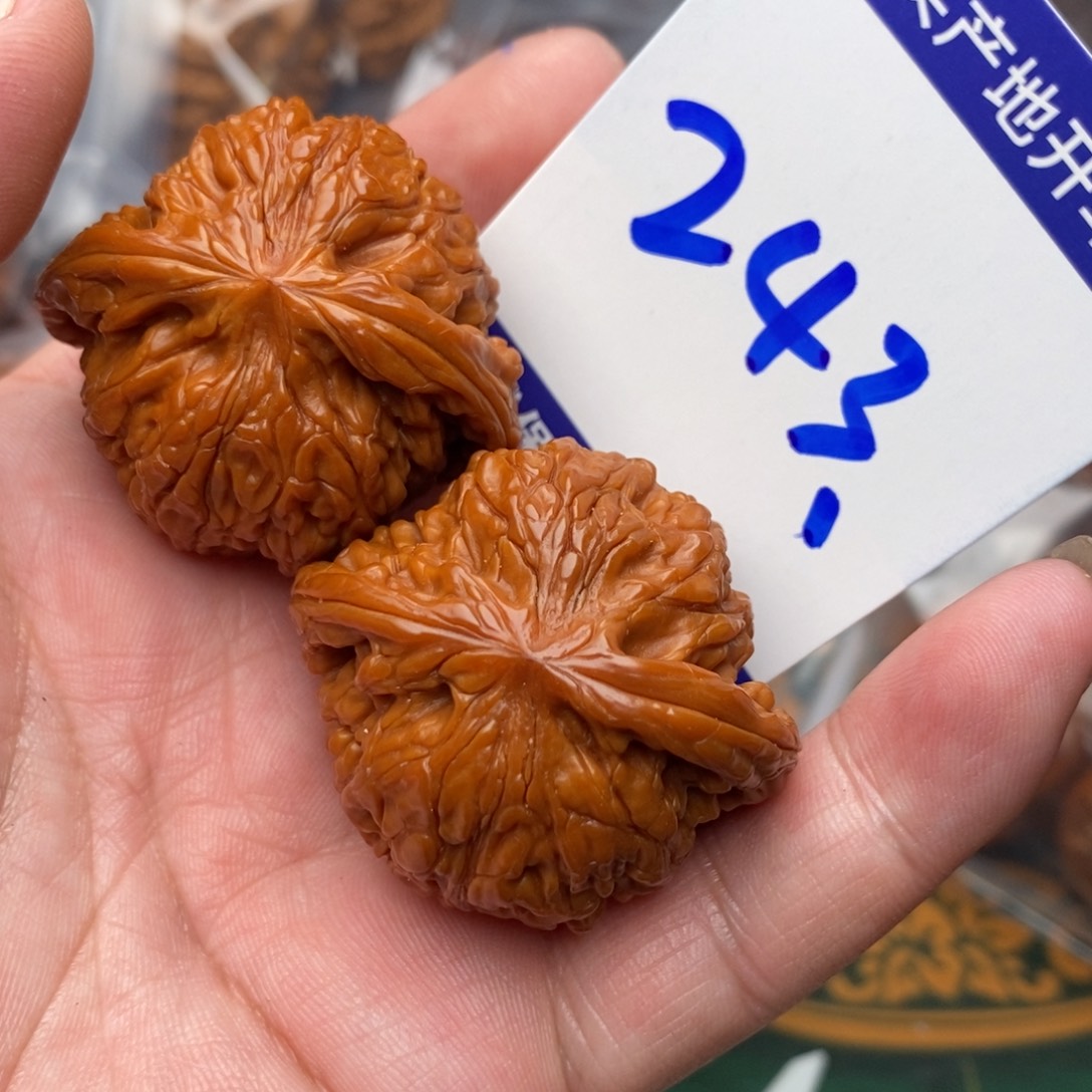 把件文玩核桃磨盘狮子头39