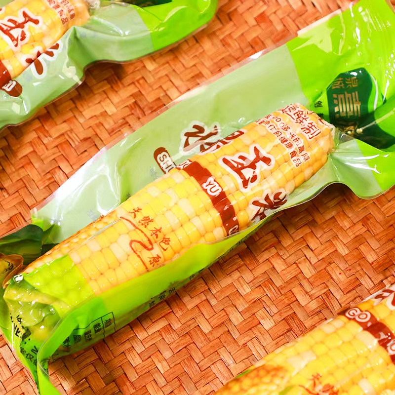 甘肃定西水果玉米真空包装免煮开袋即食当季甜玉米棒净重5斤包邮
