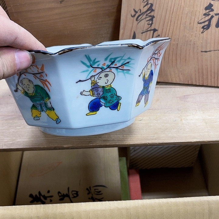 瓷片瓷制作工艺品摆件